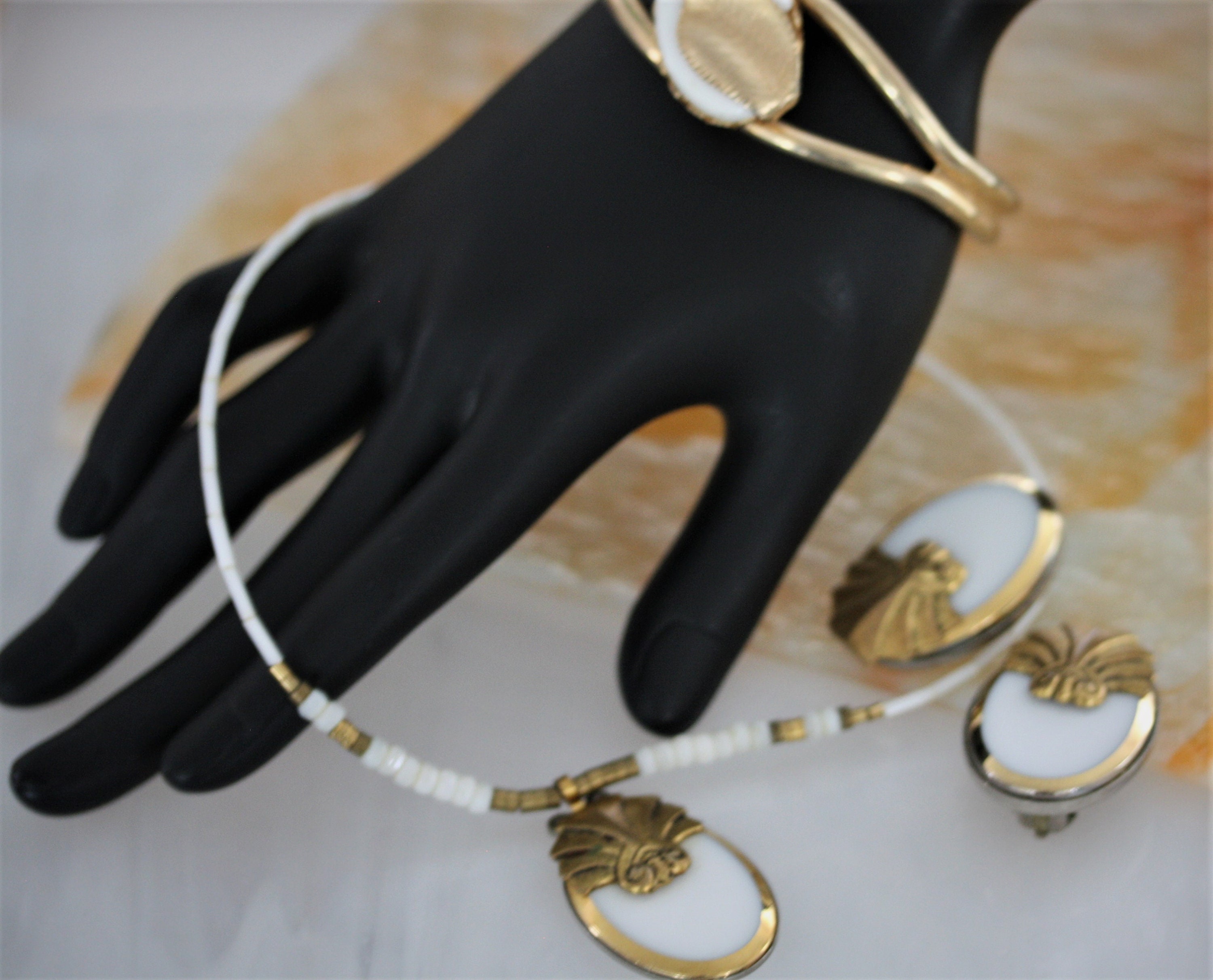 langaniランガニ ヴィンテージブローチ2点セット Langani Jewelry - Etsy