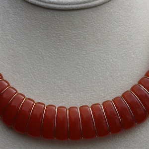 Vintage Krone Trifari Tangarine Choker