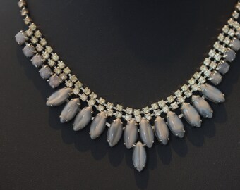 Elegant Julianna Vintage Moonstone Choker