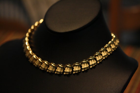 Striking Vintage Choker and Bracelet Set - image 3