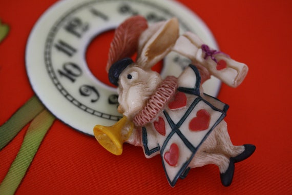 Ralph Massey Alice in Wonderland Pin Brooch March… - image 4
