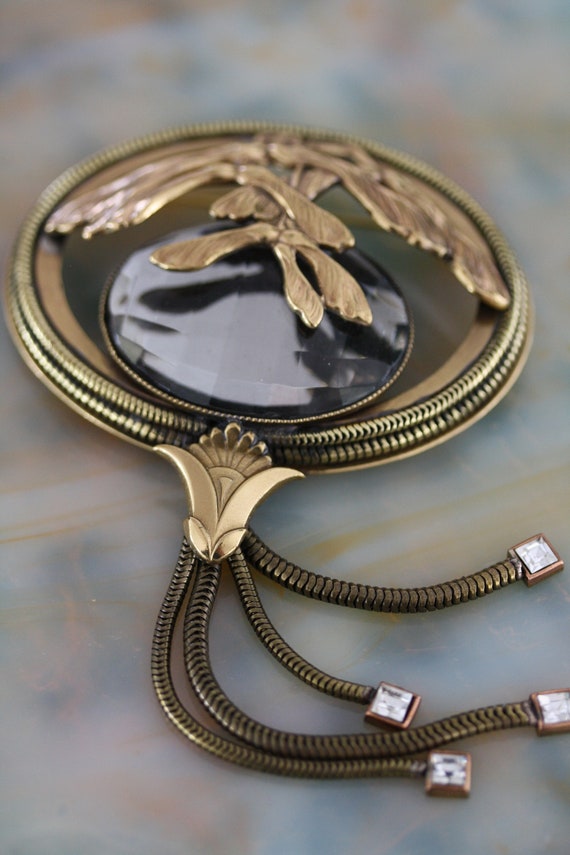 Ermani Bulatti Art Deco Brooch Etsy Australia