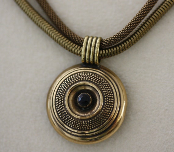 Earlier Ermani Bulatti Vintage Etruscan Necklace. - image 2