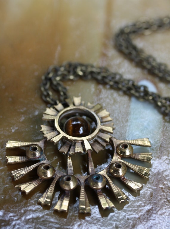 Pentti Sarpeneva Vintage Brutalist Necklace from … - image 2