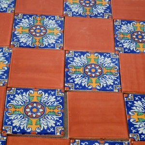 36 Mixed Tiles of Talavera 4 x4 &quot;&#39;- Handmade