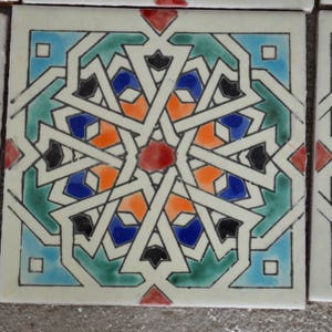 6 ~ Talavera Tiles Handpainted 6 &quot;X 6&quot;