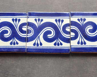 50 Azulejos Mexicanos. Pintados a mano 4x4"