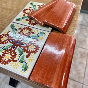 Azulejo de acabamento azul de superfície de 12 ~ 6 &quot;x 2&quot;