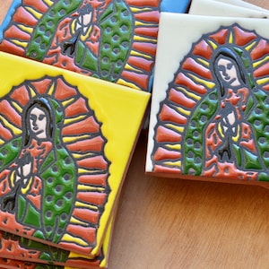 Talavera Mexican Tile Mosaic Day of the Dead  /  Frida kahlo  Tiles