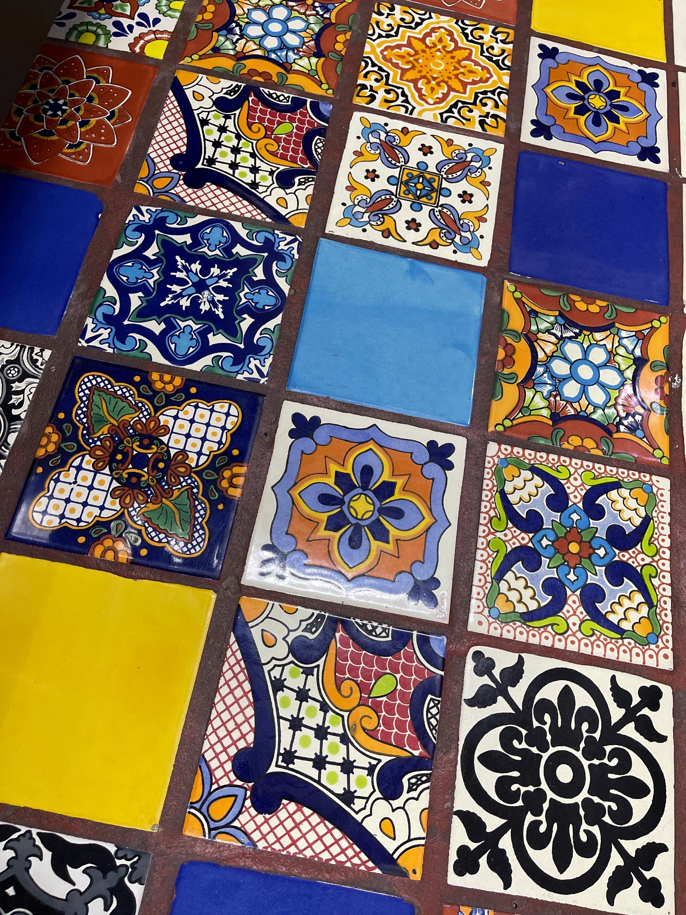 36 Mixed Tiles of Talavera 4 X4 
