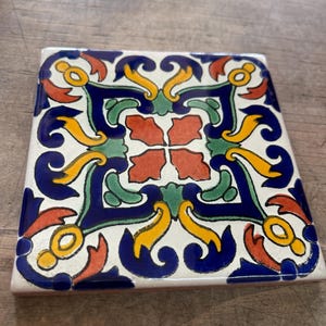 22 ~Talavera Tiles handmade 6 "X 6"