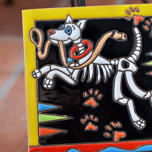 Dog Ceramic Tile - Etsy