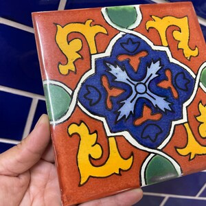 Talavera 4 inch and 6 inch tiles