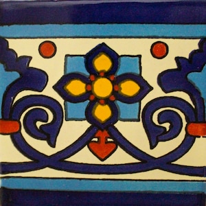 50 Azulejos BORDE  4x4&quot;