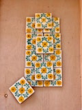35 Mexican Talavera Tiles / Hand painted 2 "X 2"