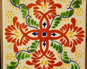 40 Azulejos Mexicanos. Pintados a mano