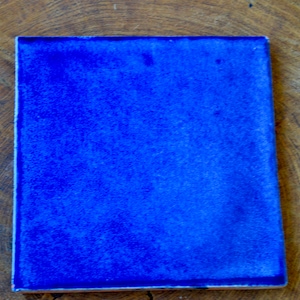 90 Solid Mexican Talavera Tiles. Hand made-Hand painted 4 "X 4"