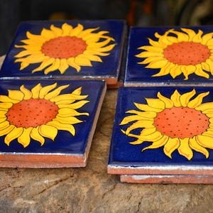 90 Mexican tiles hand painted.