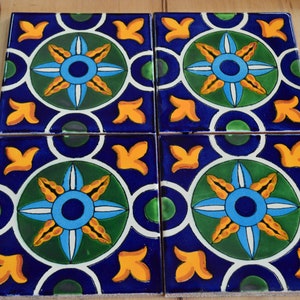 40  Talavera Tiles 6 &quot;X 6&quot; inches