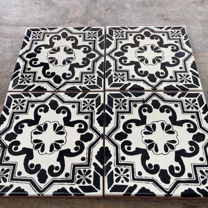 9 ~Talavera Tiles handmade  3 &quot;X 3&quot;OFF WHITE
