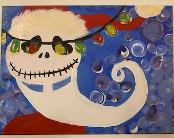 Jack Skellington Painting
