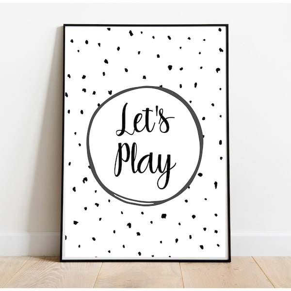 Playroom Printable - Etsy