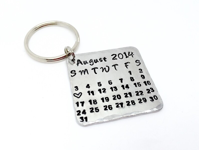 Jahrestag Geschenk Schlüsselanhänger