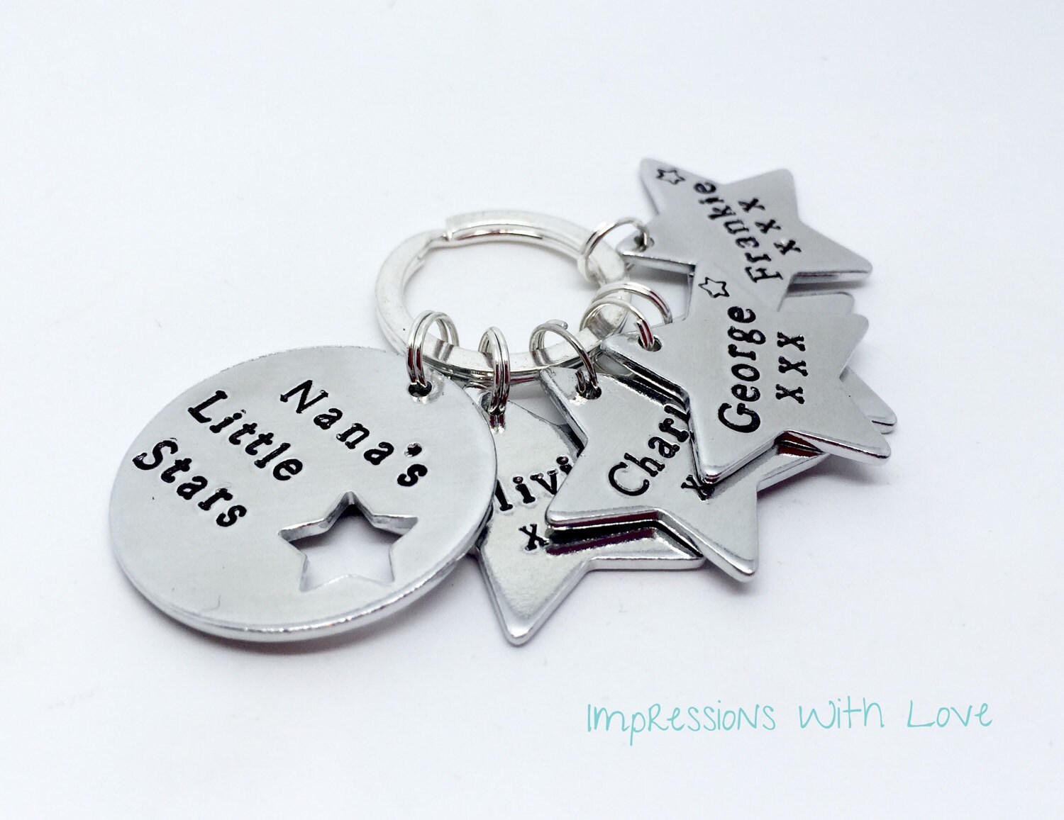 Nanny / Nana Gift Personalised Keyring/ Keychain - Etsy UK