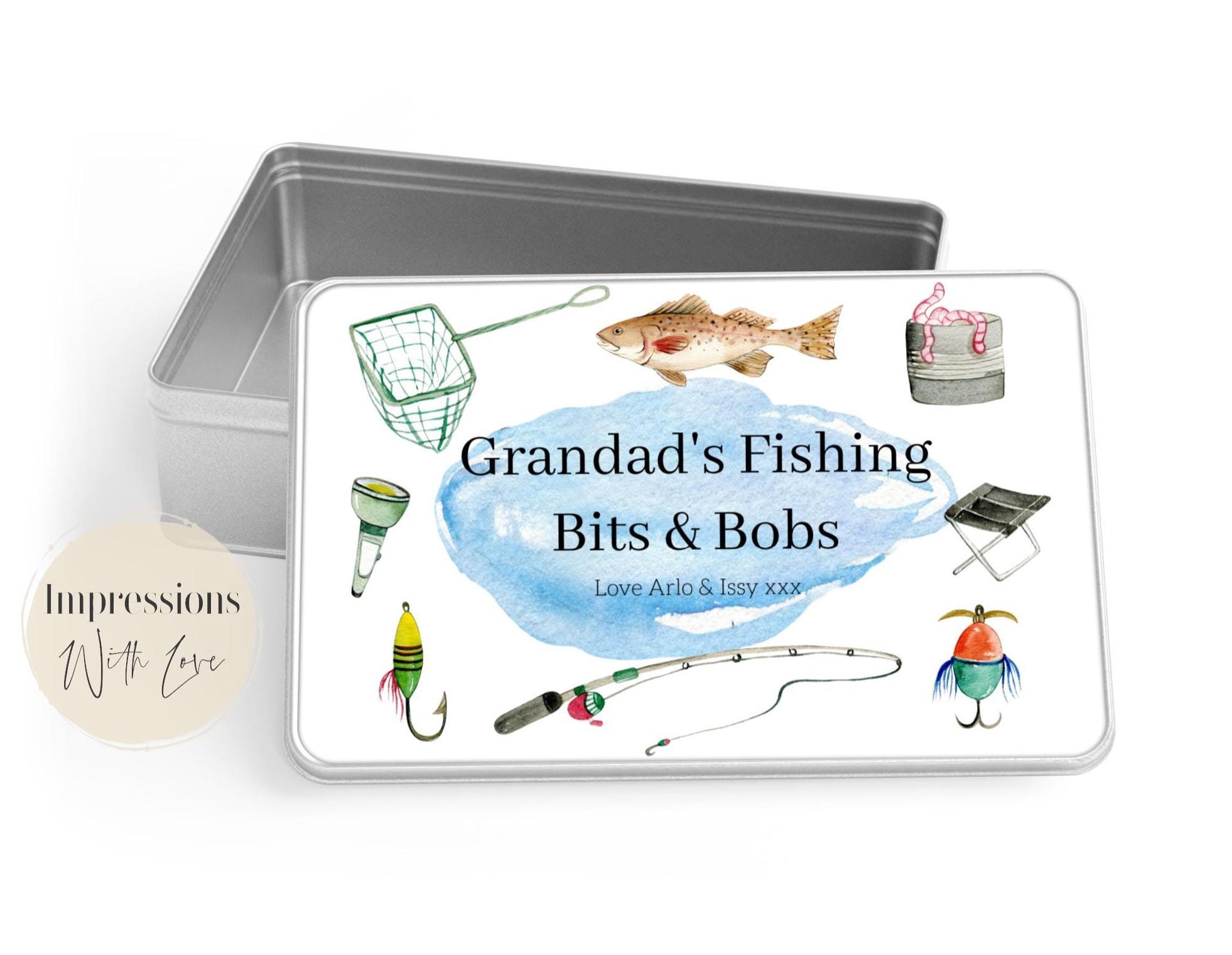 grandpa bob's tackle box Spinner 3-Pac GRANDPA'S TACKLE BOX VINTAGE METAL