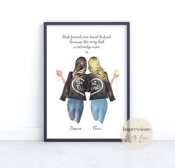 Best Friends Gifts! Best friends gift ideas any girl will love! Find cool,  unique …