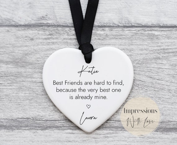 Friendship Gifts For Women Best Friends,friendship Heart Keepsake Gifts  Christmas Birthday Gifts For Women Bestie Bbf With Gift Box