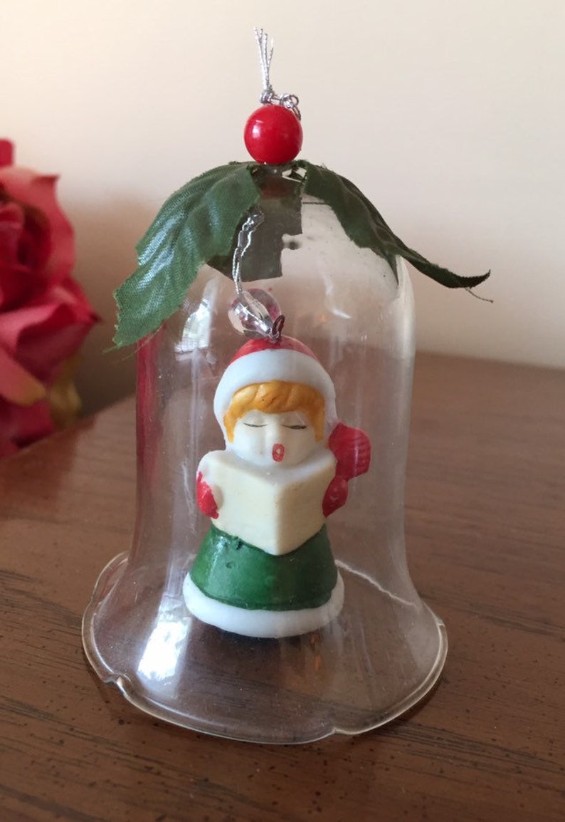 Vintage Christmas Bell Ornaments 
