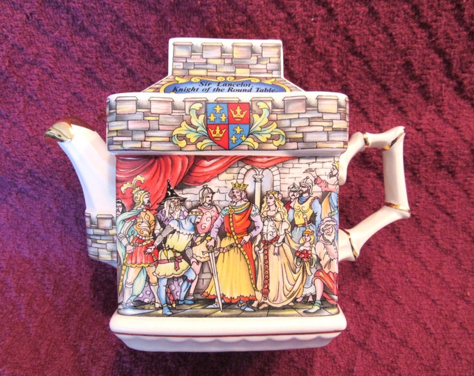 Sadler Teapot King Arthur Hero and Legend Teapot Numbered Sir Lancelot
