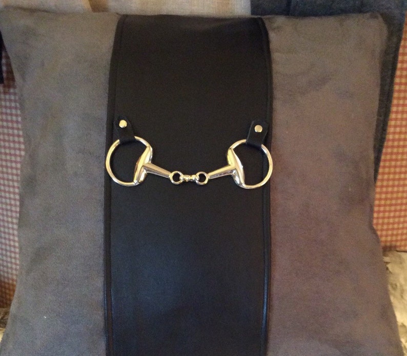 Equestrian Pillow Horse Pillow Horse Home Decor Horse Bit Etsy