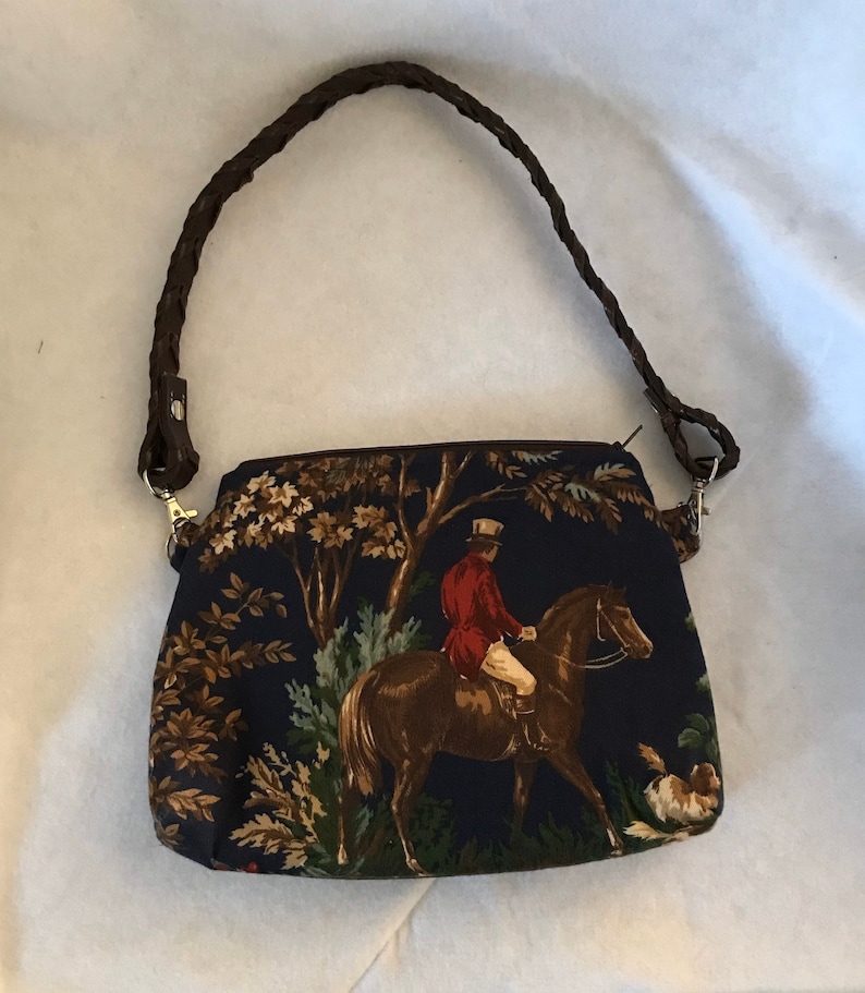 Equestrian Purse Horse Handbag Ralph Lauren Hunt Ball Purse Etsy