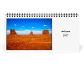 Arizona 2027 Desk Calendar 