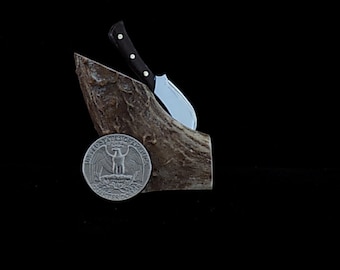 Ebony handled miniature knife