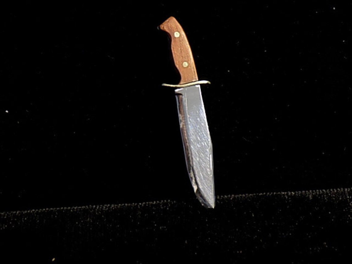 Miniature Bowie Knife Etsy