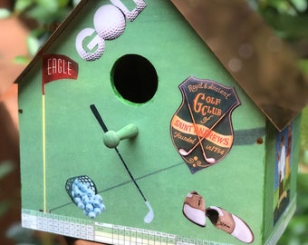 Golf Bird Feeder Etsy