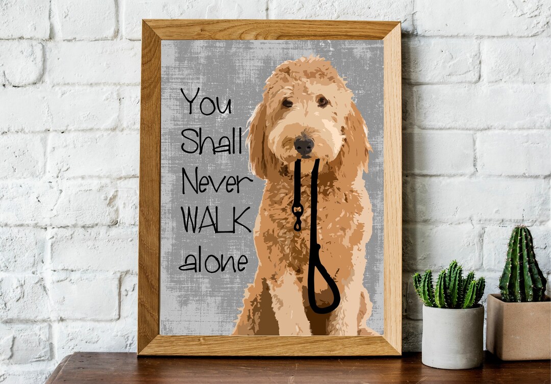 Goldendoodle Art Print, Goldendoodle Wall Art, Goldendoodle Dog Gift