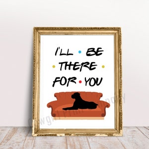 Boxer Art Print, Friends, Unframed
