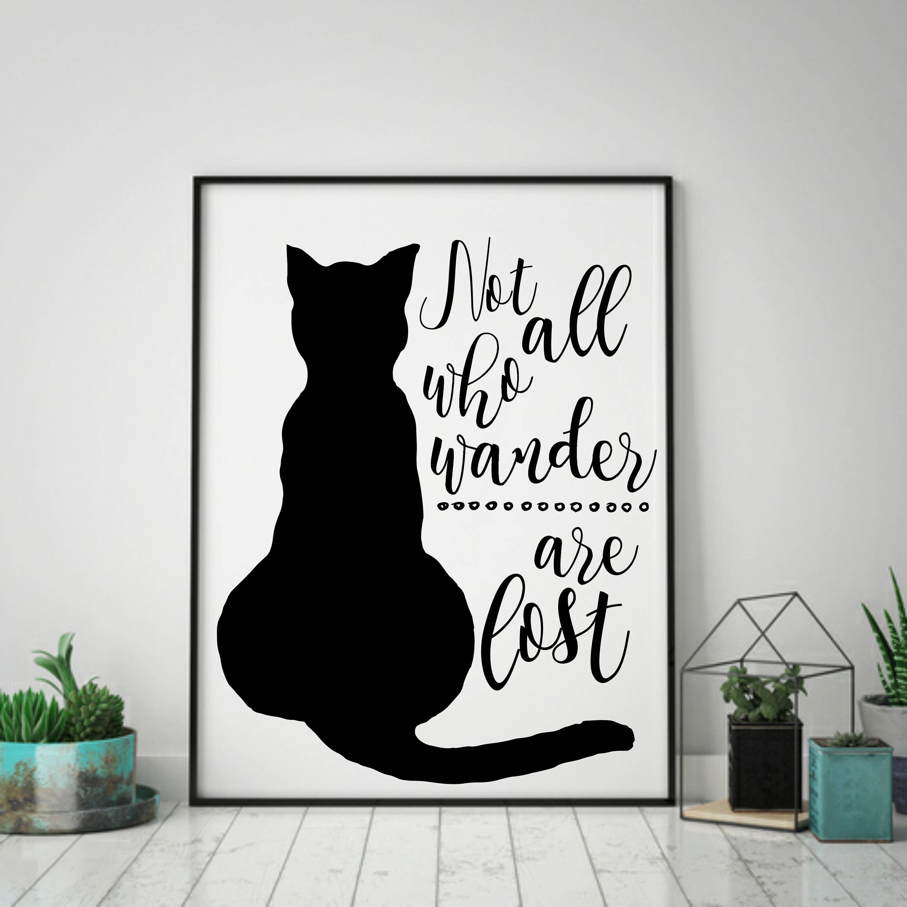 Cat Print Cat Decor Cat Wall Art Wall Decor Home Decor Etsy