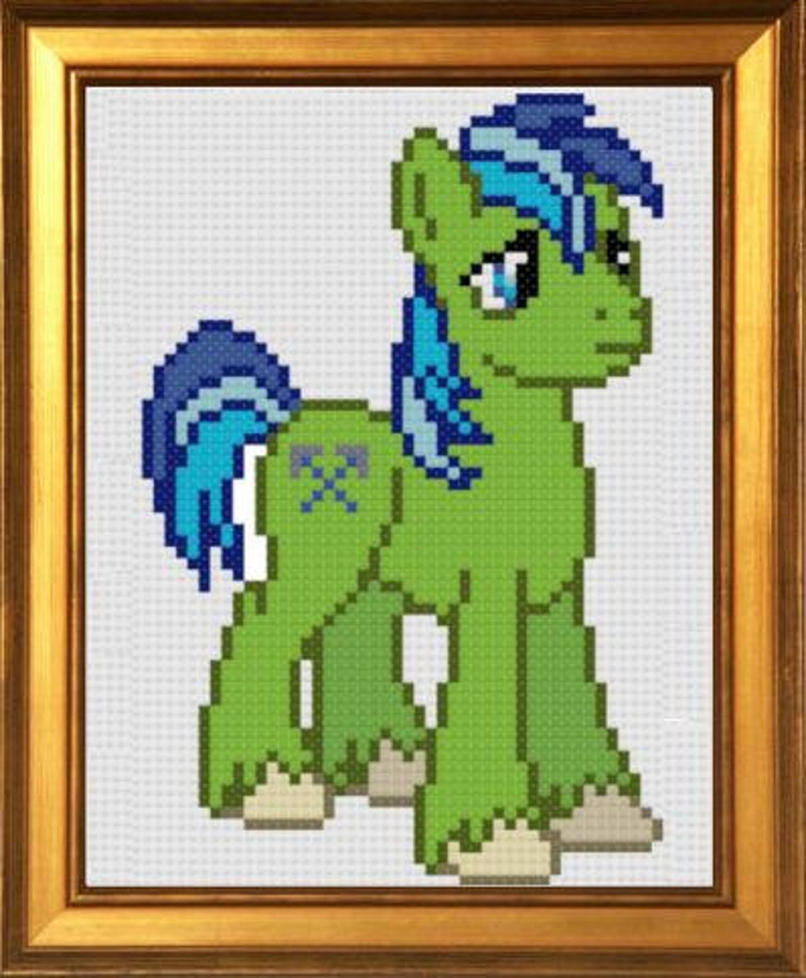 PDF Custom My Little Pony Cross Stitch / Perler Pattern - Etsy