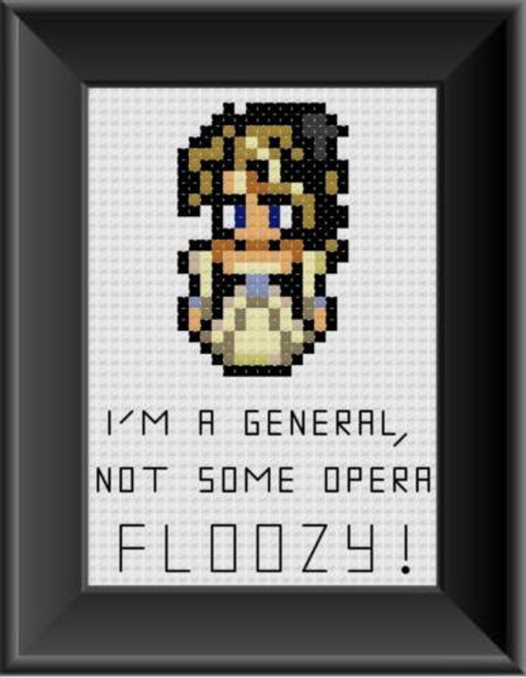 PDF Pattern Final Fantasy III Celes i'm a General, Not Some Opera