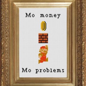 PDF Pattern - Mario Brothers - Mo Money, Mo Problems