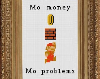 PDF Pattern - Mario Brothers - Mo Money, Mo Problems