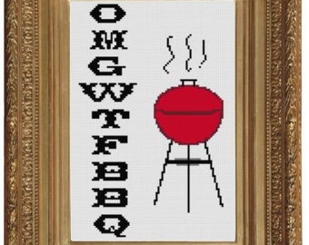 PDF パターン - OMGWTFBBQ (バーベキューへの愛)
