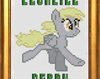 PDF Pattern - My Little Pony Friendship is Magic - Legalize Derpy