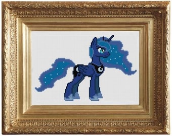 PDF Pattern - My Little Pony Princess Luna