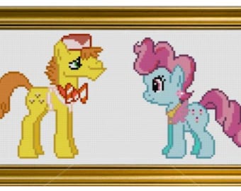 PDF Pattern - My Little Pony - Mr. & Mrs. Cake